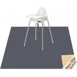 Tapis De Sevrage Lavable,Imperméable Et Antidérapant,Protection De Sol Pour Animal De Compagnie,129,5 Cm,Gris - Neuf