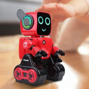 Robot telecommande 2,4 GHz, chant et danse, controle du son, jouet intelligent pour enfants (rouge) - Neuf