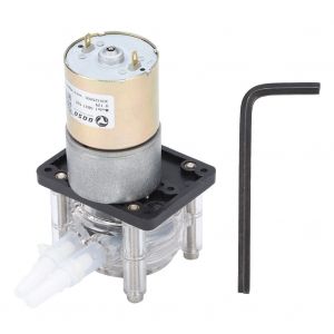 HJLIAN Pompe a vide peristaltique a grand debit et moteur a engrenages 12 V CC pour equipement de cuisine et de buanderie - Neuf