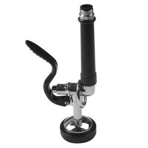 Commercial Évier de Pré-Rinçage de Valve de Pulvérisation Tête de Robinet 1.42 GPM Haute Pression Plat Buse du Pulvérisateur Pull-Down Finition Chromée - Neuf