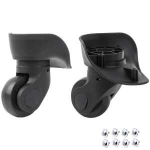 TIANYI-Roues de Valise,1 Paire Roues pour Bagages,Roues de Rechange de Bagages Valise roulettes pour Chariot Valise Malle (W041-2 S) - Neuf