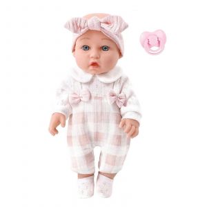 Poupée Reborn Réaliste De 12 Pouces, Poupée Caucasienne Pour Tout-Petits, Avec Combinaison, Jeu De Rôle Pour Enfants, Cadeau D'anniversaire - Neuf