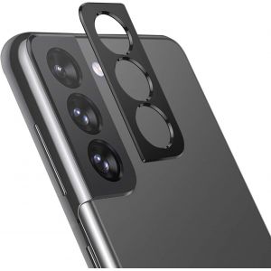 CAM&Eacute;RA PROTECTEUR POUR SAMSUNG GALAXY S21, [2 PACK] CAM&Eacute;RA LENTILLE ANNEAU DE PROTECTION, MAT&Eacute;RIAU EN M&Eacute;TAL DE HAUTE QUALIT&Eacute;[ULTRA-MINCE] [COMPATIBLE AVEC COQUE] - NOIR - Neuf