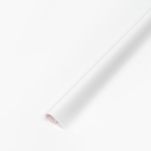 MEVRONISSHOP-papier adh&eacute;sif pour meuble uni-colore laque Blanc - film autocollant d&eacute;coratif rouleau vinyle - pour cuisine, porte - d&eacute;coration rev&ecirc;tement peint stickers collant - 67,5 cm x 2 m - Neuf