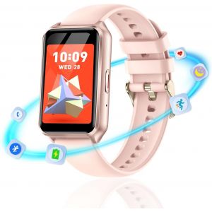 Montre Connect&eacute;e Femme Avec Appel Bluetooth, 1.57"" Hd Smartwatch, Montre Connect&eacute;e Femme 120+ Sportifs, Etanche Ip67 Montre Connect&eacute;e Femme Pour Android Ios Avec Podometre/Cardiofrequencemetre - Neuf
