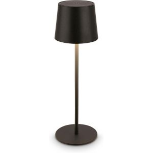 Kalanka-Briloner - Lampe De Table Sans Fil Led Ip44 Avec Touch, Dimmable, Batterie Et Source Lumineuse Interchangeables, Lampe De Chevet Sans Fil, Lampe De Salon &Agrave; Poser, Lampe Chevet, 11x33 Cm, Noir - Neuf
