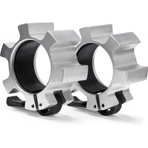 Colliers Olympiques En Métal,Colliers D'haltères Clips De Barre 50mm De Poids, Pour L'entraînement Olympique Exercices Fitness Haltérophilie Musculation[Ela710414] - Neuf