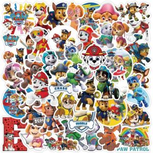 Paw Patrol Autocollants pour les Enfants, 50 Pcs Imperméable Autocollants en Vinyle pour un Vélo, une Moto, un Graffiti, un ordinateur Portable, des Bagages, des Garçons et des Filles - Neuf