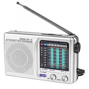 Radio portative AM/FM/SW fonctionnant pour l'int&eacute;rieur,l'ext&eacute;rieur et l'utilisation d'urgence Radio avec haut-parleur et casque - Neuf