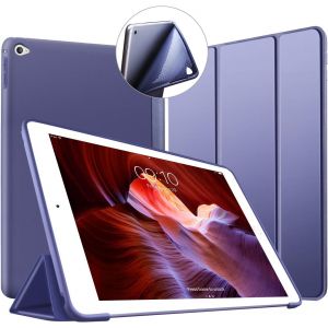 LORANKA-Coque iPad Mini 4, Slim-Fit L&eacute;ger Protection Etui Coque [Veille/R&eacute;veil Automatique] TPU Souple Bumper Smart Cover pour Apple iPad A1538 / A1550 (Bleu Marin) - Neuf