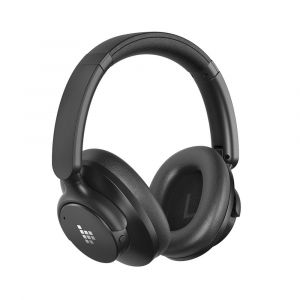 Casque Bluetooth Tronsmart Sounfii Q20 ANC, 50 heures d'autonomie, coussinets pivotants à 90°, couplage avec 2 appareils, contrôle par application Tronsmart,suppression active du bruit - Neuf