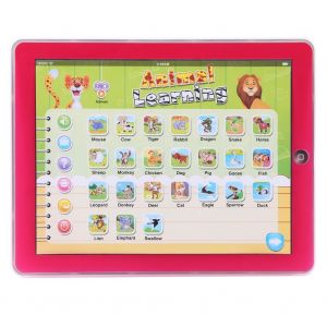Mini Tablette D'apprentissage Tactile Pour Enfants, Jouet Educatif, Rose - Neuf