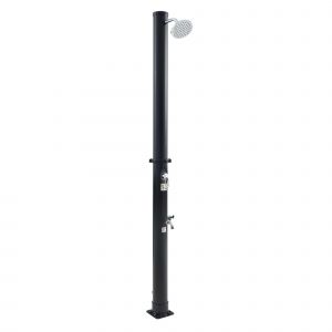 Douche solaire de jardin 215 cm 18 litres noir Helloshop26 03_0009353 - Neuf