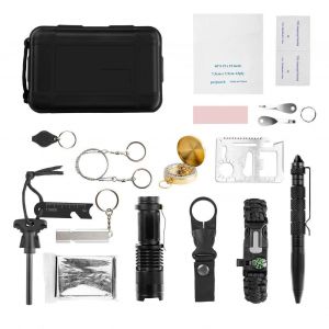 Kits De Survie D'urgence éQuipement De Survie Pour VéHicules Fournitures D'urgence Accessoires De Camping Pour L'aventure En Plein Air RandonnéE Chasse - Neuf