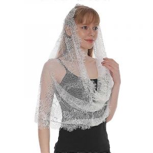 Voiles De Mantille, Foulards, Couvre-Chefs Catholiques, Mantilles Espagnoles Pour Femmes De L'eglise - Neuf