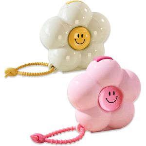 KALANKA-2 Pi&egrave;ces Pilulier Semainier en Forme de Fleur, Mignon Boite a Medicament avec S&eacute;parateur, Fleur Organisateur de M&eacute;dicaments pour Les Voyages et L'utilisation Quotidienne - Neuf