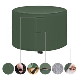 Protective Garden Table Cover - Green - 142*68cm, Outdoor Garden Furniture Covers Waterproof Garden Table Cover Outdoor Table and Chair Covers Protective Covers - Neuf