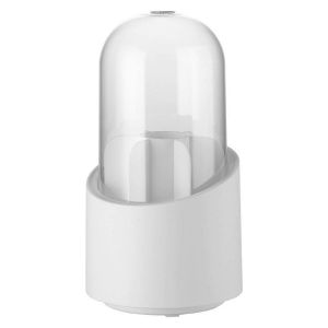 Porte-Pinceau De Maquillage Rotatif Avec Couvercle - Organisateur De Pinceaux Cosm&eacute;tiques - Neuf