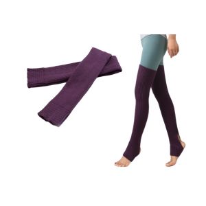 Chaussettes Hautes Extra Longues Pour Femmes, Gu&ecirc;tres Montantes - Violet Rouge&acirc;tre Fonc&eacute; - Neuf
