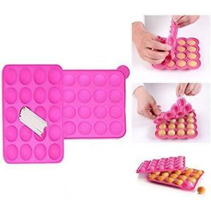 Kalanka-Moule &Agrave; B&acirc;tons Pops Pour Faire Cuire Le G&acirc;teau Au Lollipop, Rose-Kalanka - Neuf