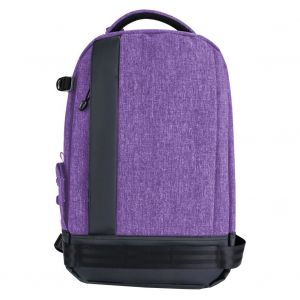 Sac a dos etanche pour appareil photo reflex numerique Canon, Nikon, Sony (violet) - Neuf