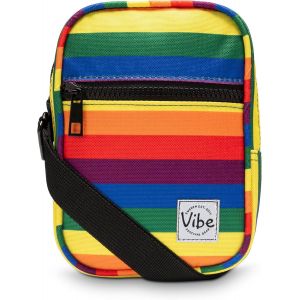 RFCBC-Sac à bandoulière 5 en 1 pour homme et femme - Multi-usage en polyester recyclé - Sac banane, Arc-en-ciel, Small, Sac à bandoulière - Neuf