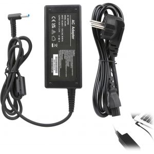 acdsgd-45w Chargeur Universel Pc Portable Compatible avec HP Ordinateur Portable 19.5v 2.31a, Stream 11 13 14, 15 Notebook Pc Series Pavilion, 740015-003 741727-001 Tpn-C125 Hstnn-La40 740015-004 721092-001 - Neuf