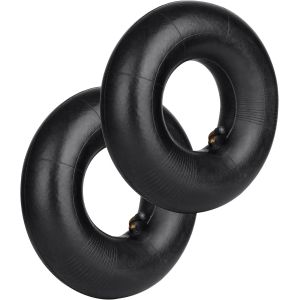 Subzonal-2 Pcs Chambre A Air 3.00-4 Valve Coud&eacute;e Tr87 Pour Diable Chambre &Agrave; Air 260 X 85 Mm Pour Chariot - Neuf