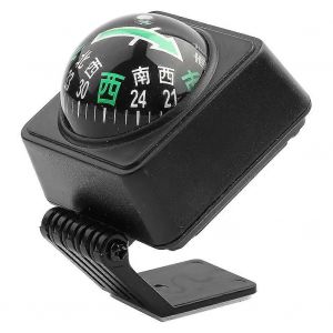 R&eacute;glable Dash Mount Boussole Navigation Randonn&eacute;e Direction Pointage Guide Boule Voiture Camion Ext&eacute;rieur - Neuf