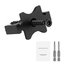 Fixations Invisibles Pour Lames De Terrasse Composite-Duoku-250 Pi&egrave;ces-Clips En Plastique Pp-Compatibles Avec Un &Eacute;cart De 6,5 Mm - Neuf