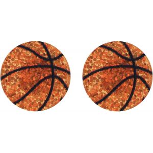 Kal-Boucles D'oreilles À Tige En Forme Ballon Basket Mini En Acrylique, Bijoux De Basket-Ball Cadeaux Tendance Pour Femmes Passionnées De Sport D'équipe - Neuf