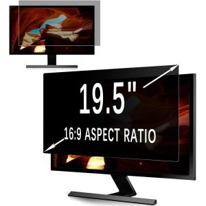 Film de confidentialit&eacute; amovible pour ordinateur 19.5 pour &eacute;cran 16:9, Privacy Anti Espion Filtre, Anti-Lumi&egrave;re Bleu Film de Protection pour &Eacute;cran d&iquest; Ordinateur & Moniteur 19.5"" 16:9 - Neuf
