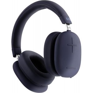 - Bounce ANC Midnight Blue, Casque Bluetooth sans Fil, R¿¿duction de Bruit Active ANC, Autonomie 50h, Son Immersif, Micro Int¿¿gr¿¿, Bluetooth 5.3, Jack 3,5mm, Pochette de Transport - Bleu - Neuf