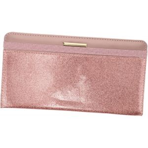 Portefeuille &Agrave; Paillettes Pour Femmes &Eacute;tui Pour Assurance Et Carte Grise Porte-Ch&eacute;quier Et Pochette Pour Passeport Organisateur De Voyage Avec Poches Transparentes - Neuf