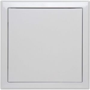JEXNOVASHOP-Trappe de Visite M&eacute;tallique - 400 mm x 400 mm - Laqu&eacute;e Blanche - Acc&egrave;s aux Gaines Techniques et Conduites - Neuf