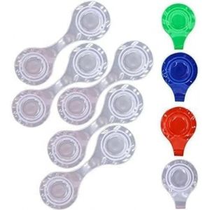 Acdsgd-Lot De 5 R&eacute;flecteurs Magn&eacute;tiques - Clips R&eacute;fl&eacute;chissants - Pour Cartable D'enfant - R&eacute;flecteurs - Veste Magn&eacute;tique R&eacute;fl&eacute;chissante - Pour Sac &Agrave; Dos, Poussette, Jogging, V&eacute;lo Et Remorque Lumineuse - Neuf