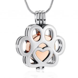 Collier Urne Fun&eacute;raire, Pendentif Creux En Acier Inoxydable, Bijou De Cr&eacute;mation Pour Femmes Et Hommes, Souvenir Comm&eacute;moratif - Neuf