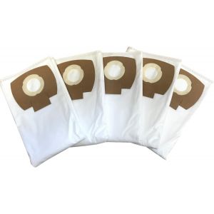 5 Sacs Filtre pour Serie WD4 - Kärcher WD 4 Premium/Car Kit, mipuu 2.863-006.0 Sacs Aspirateur/Flies Kit de 333.0 de Microsafe en Non-Tissé - Neuf
