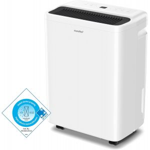lbgwp60-Déshumidificateur Pro Déshumidificateur D'Air 12 L/Jour Pour Maison, Chambre À Coucher, Salle De Bain Avec Réservoir D'Eau De 1,6 L, Minuteur, Filtre Hepa, Wifi, Mode Blanchisserie Et Faible - Neuf