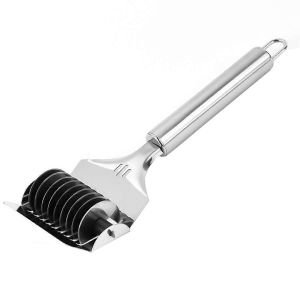 Coupe-P&acirc;te &Agrave; Rouleau En Treillis De Nouilles En Acier Inoxydable De Haute Qualit&eacute; Pour Les Outils De Cuisine - Neuf