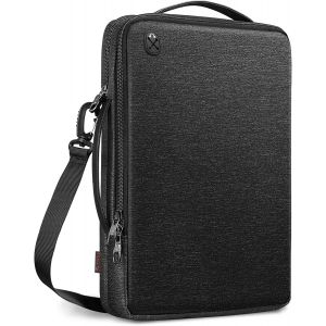 Shoulder Bag Case for 16 Inch MacBook Pro M4 M3 M2 M1 Pro/Max 2024-2019, Pouch for HP Lenovo Dell Acer ASUS Huawei and Other Laptops up to 15.6 Inches - Neuf