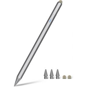 Pencil Pro pour iPad 15 Min Charge Rapide avec Fibre T&ecirc;te, Magn&eacute;tique Stylet pour iPad avec Rejet de Paume & Inclinaison, Stylo pour iPad 6-10, Air 3-5/M2, Mini 5-6, Pro 11""/13""/M4, Pro 12.9"" 3-6 - Neuf