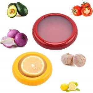 Boîtes de Rangement s Récipients de Conservation Frais Boîte à Citron Boite Fraicheur Frigo pour Fruits et Légumes 2Pcs - Neuf