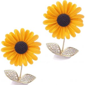 Kjdal-Broches Pour Femme,Broche En Strass Pour Femme,Cadeau Porte-Bonheur Pour Femme,Épingles À Linge Pour Femme Et Fille - Neuf