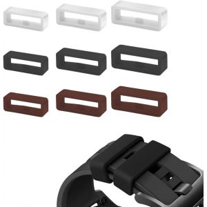 Kal-18 Pièces Passant Bracelet Montre En Silicone, Passant Pour Bracelet De Montre, Remplacement De Passant De Bracelet De Montre, Support De Passant De Bracelet (18/20/22mm) - Neuf
