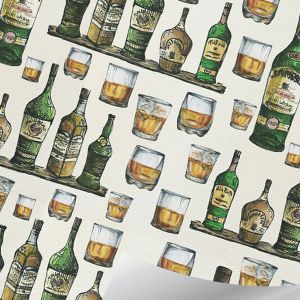 HJLIAN Papier cadeau 21,7 x 35,4 pouces, brillant, impermeable, transparent, motifs, couleurs vives, pour boite cadeau, CGP213 - Neuf