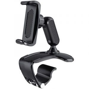 (Noir) Support Multifonctionnel Pour Téléphone Portable Pour Tableau De Bord Gps De Voiture Et Smartphones De 4 À 7 Pouces - Neuf