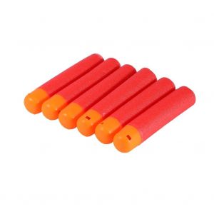60pcs 9.5cm Souple Recharge Mousse Bullet Fl&eacute;chettes Pour Mega Toy Gun - Neuf