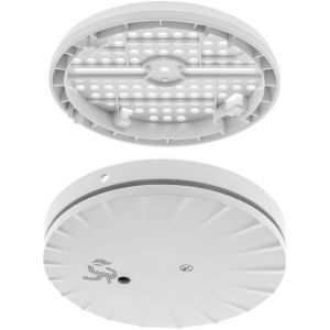 - D&eacute;tecteur de fum&eacute;e NF Autonomie et Garantie 10 Ans - Innovation Pratique - R&eacute;utilisez Les Trous de Fixation de Votre Ancien d&eacute;tecteur - Neuf