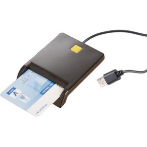 Lecteurs de Carte mémoire externes-Intelligent Carte Lecteurs: Lecteur de Carte à Puce USB et Lecteur de Carte à Puce,HBCI prêt pour la Banque à Domicile (USB Intelligent Carte Lecteurs) - Neuf